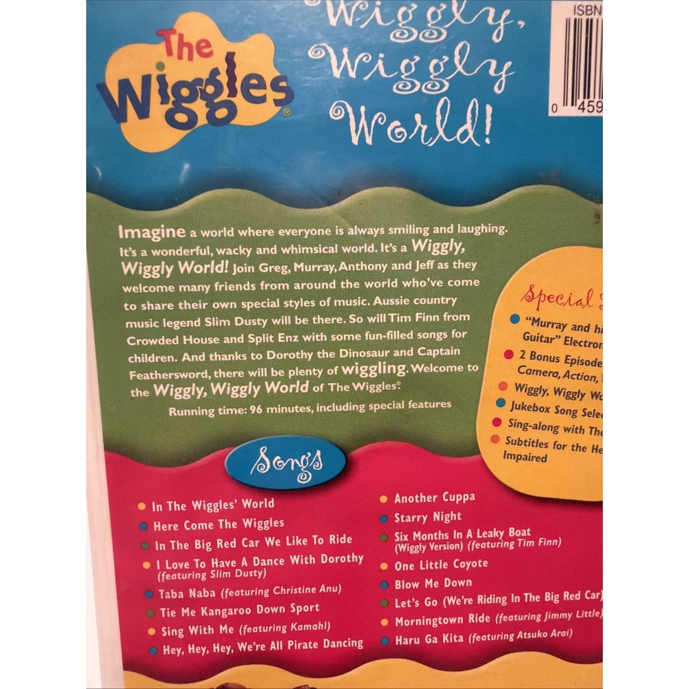 The Wiggles It's a Wiggly Wiggly World Dvd Rolf Harris Tested Works 2005 - Picture 3 of 10
